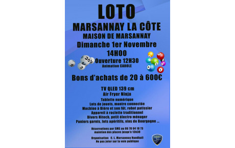1er LOTO DE LA SAISON !
