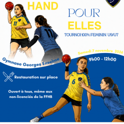 Tournoi " HAND POUR ELLES "